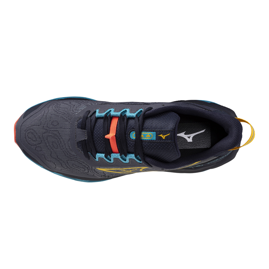 Mizuno WAVE MUJIN 11 Odyssey Gray/Citrus/Fiery Cora