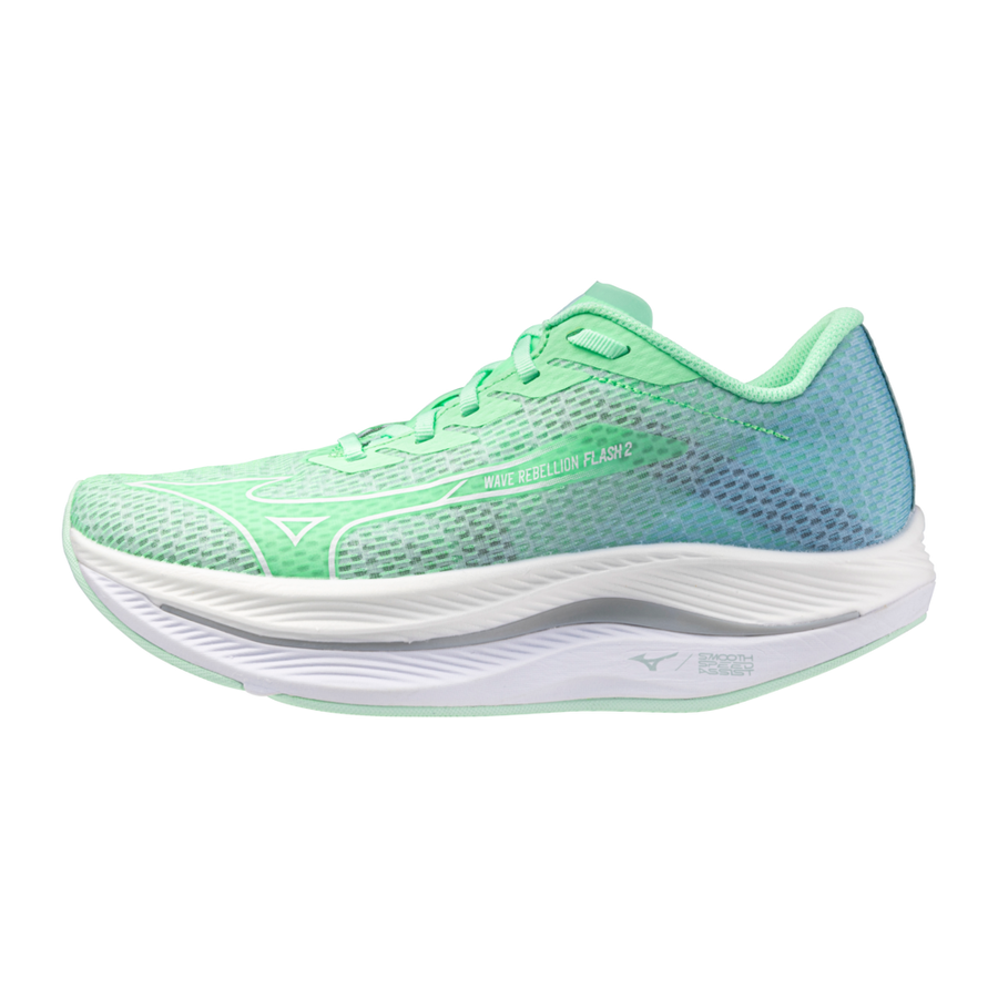 Mizuno WAVE REBELLION FLASH 2 Neo Mint/White/Ether