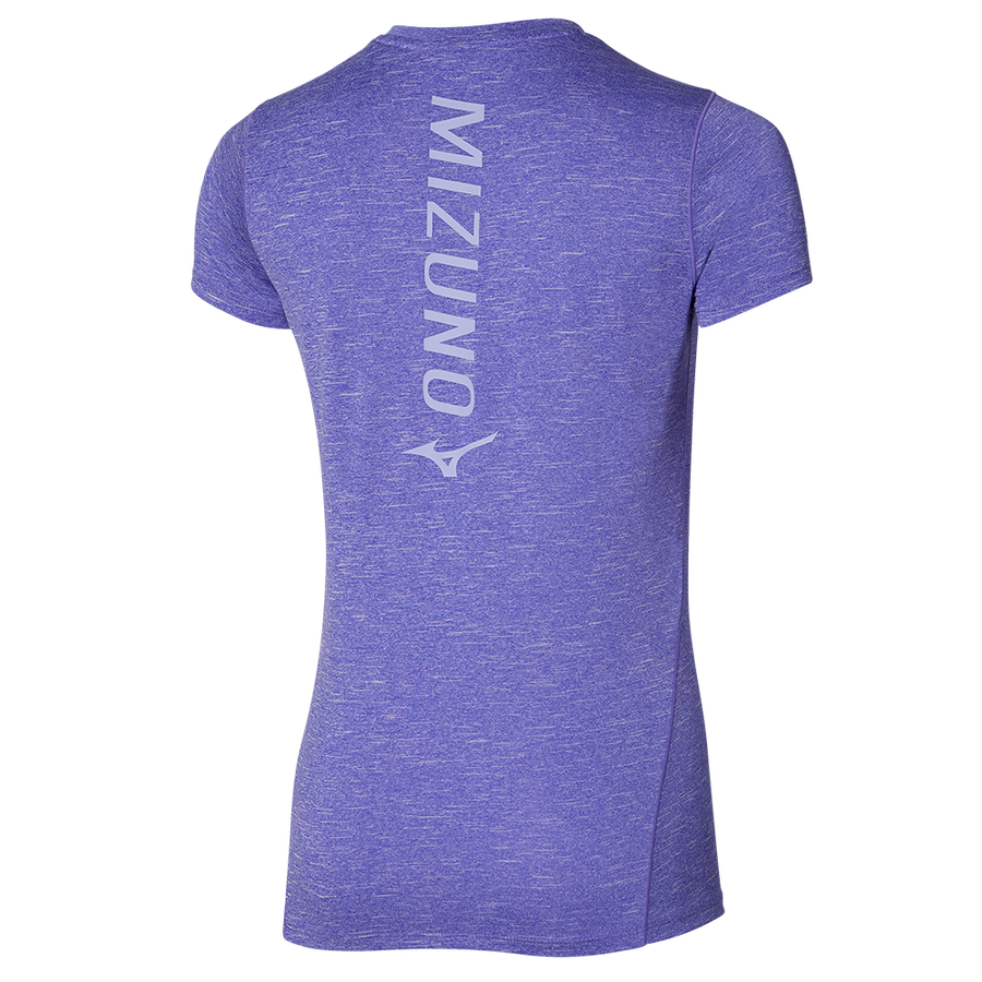 Mizuno Core graphic tee Violet Blue