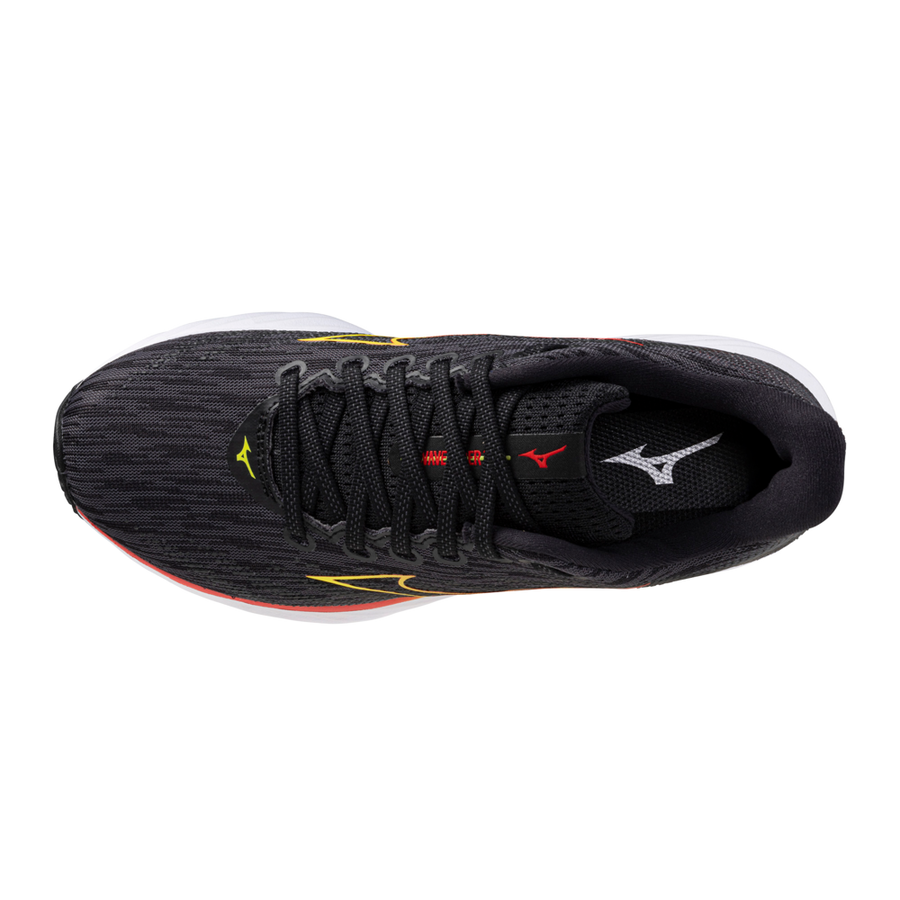 Mizuno WAVE RIDER 28 Black/EveningPrimrose/PoppyRed
