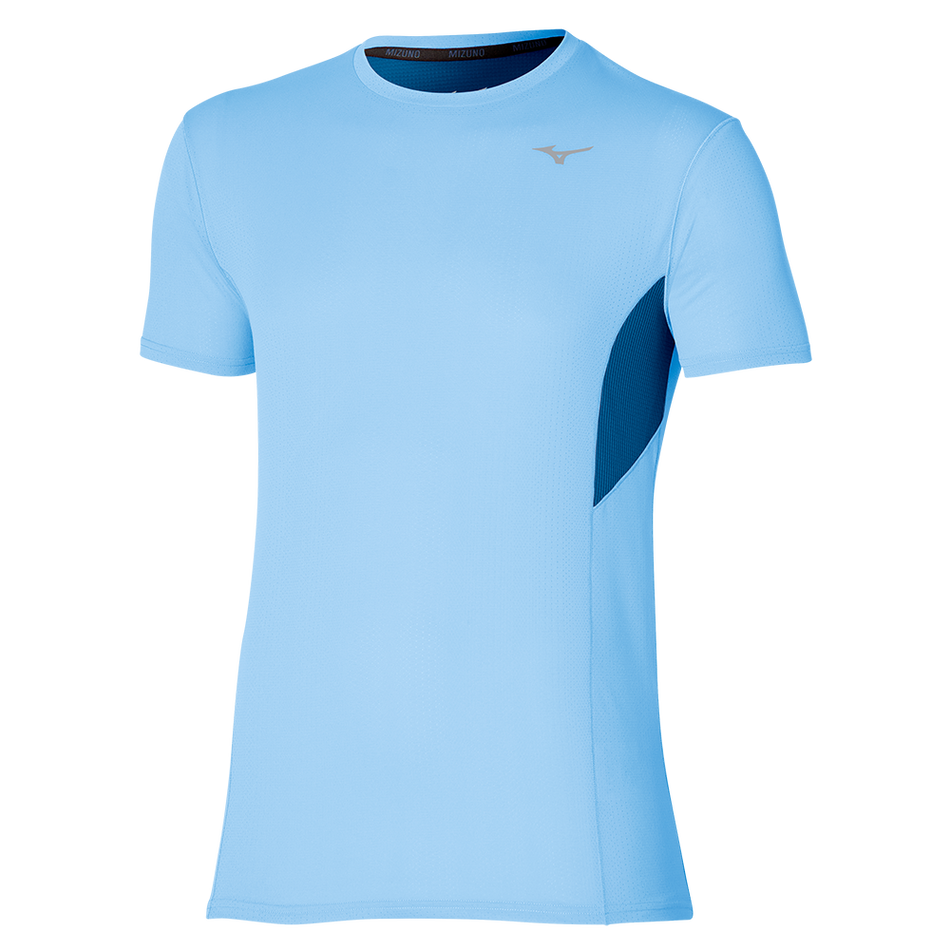 Mizuno DRYAEROFLOW T-SHIRT Cerulean