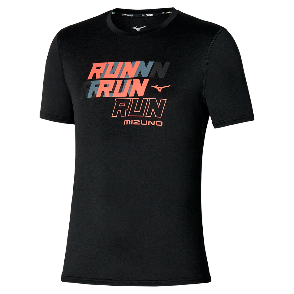 Mizuno Core Run Tee Black