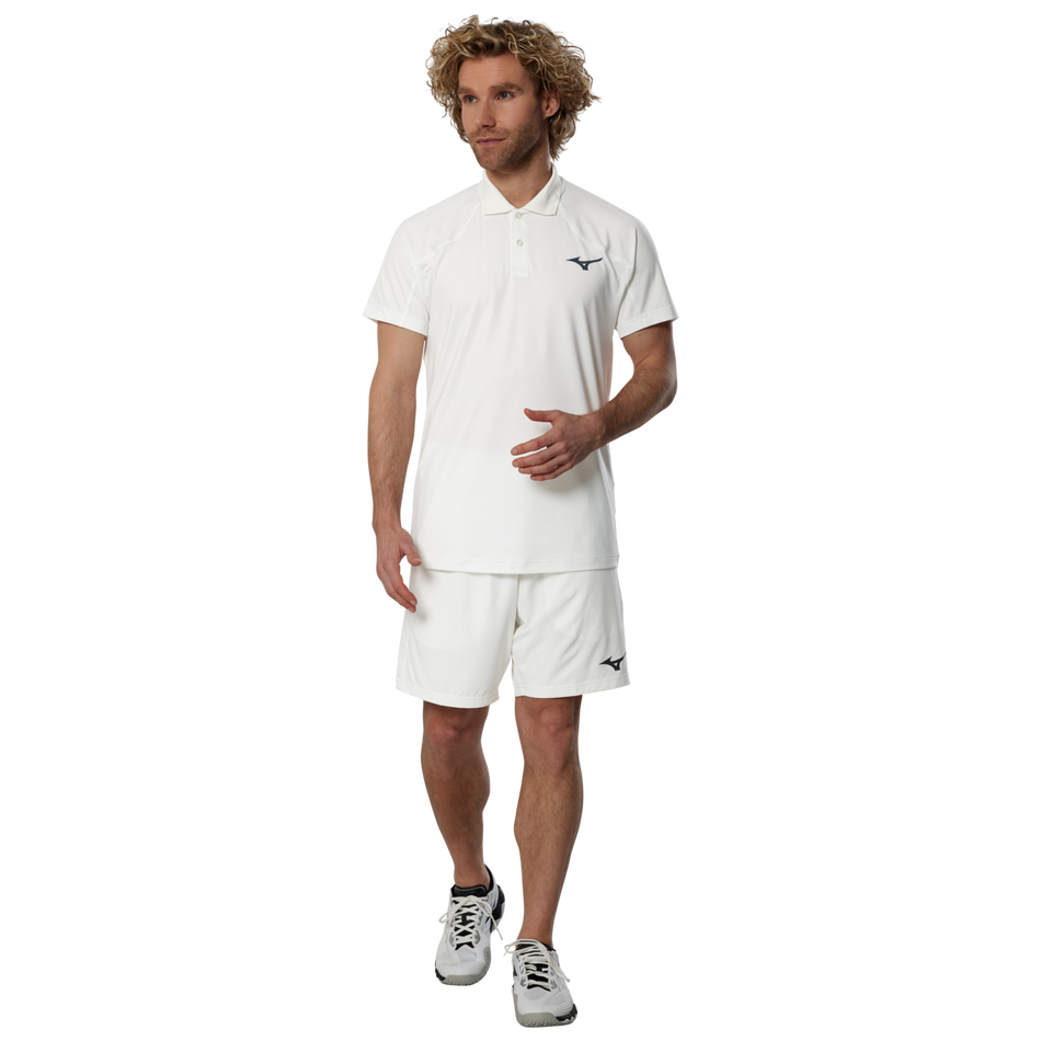 Mizuno Short Sleeve Polo(M) White