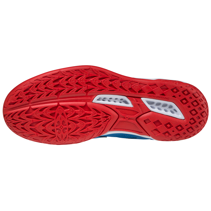 Mizuno Lightning Star Z6 Jr FrenchBlue/Wht/FieryRed