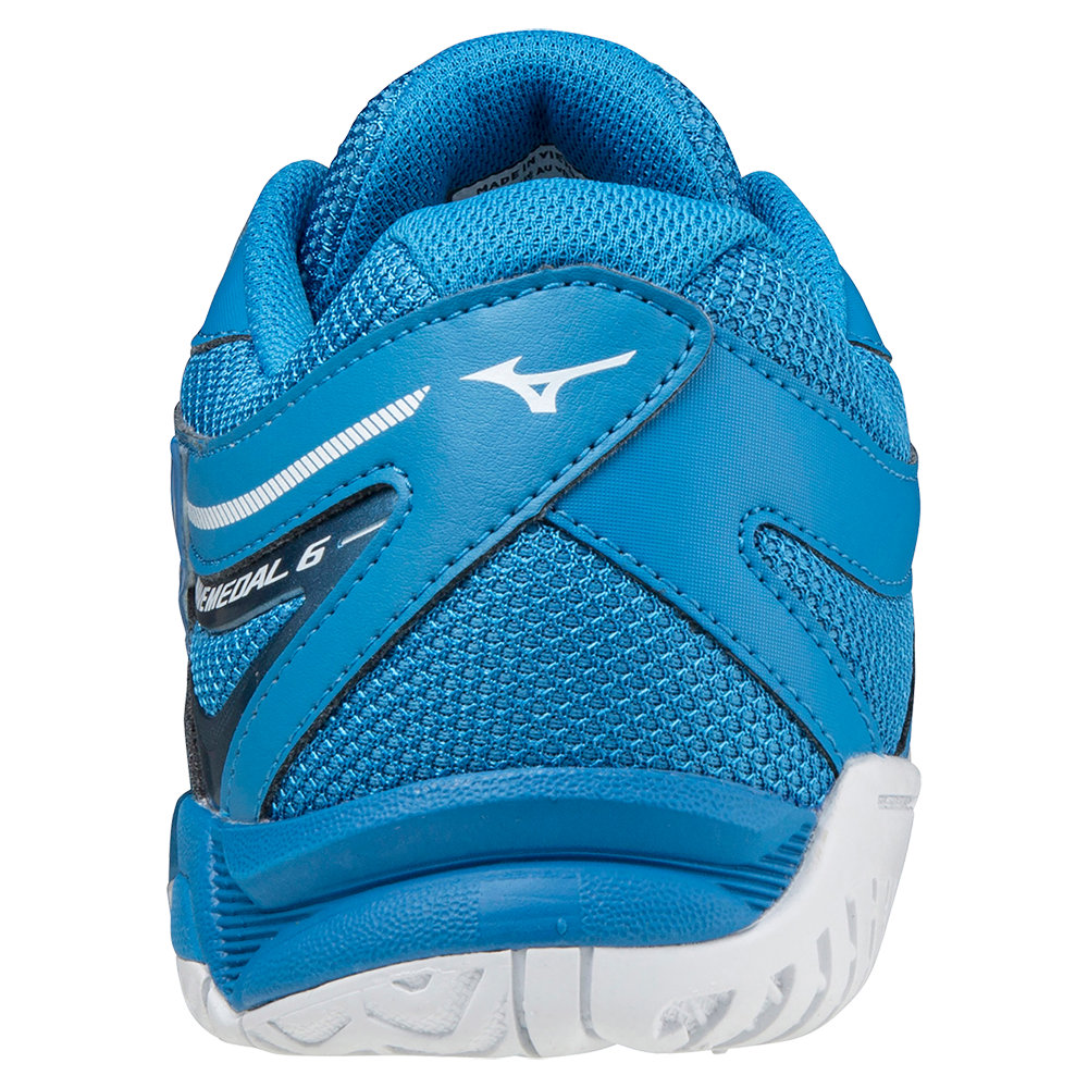 27cm MIZUNO Table Tennis Shoes WAVE MEDAL 6 White Navy Yellow 81GA1915 US9 F/S 