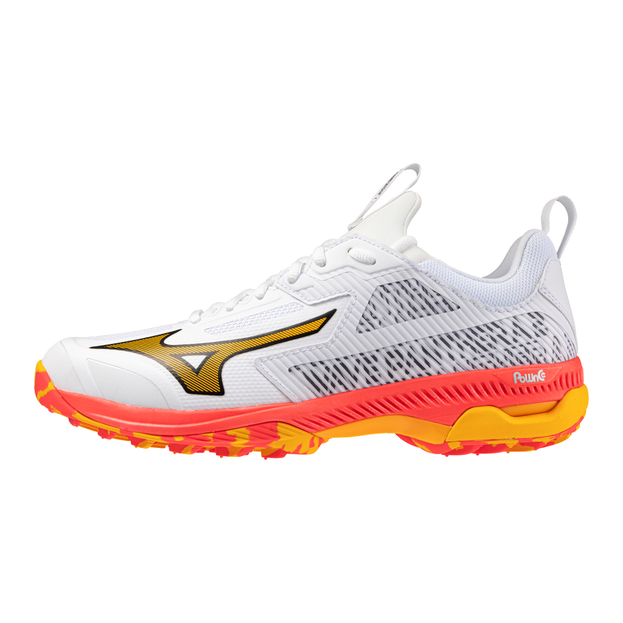 Mizuno WAVE PANTHERA 2 White/Fiery Coral 2/Citrus