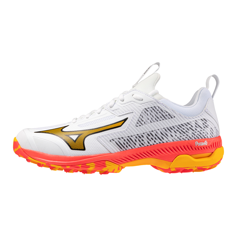 Mizuno WAVE PANTHERA 2 White/Fiery Coral 2/Citrus