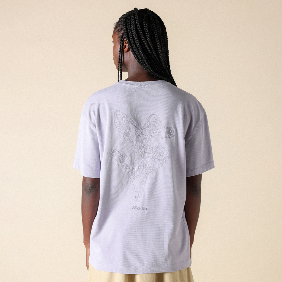 Sportstyle FloraTech T-shirt - Purple - Sportstyle T-Shirts | Mizuno Europe