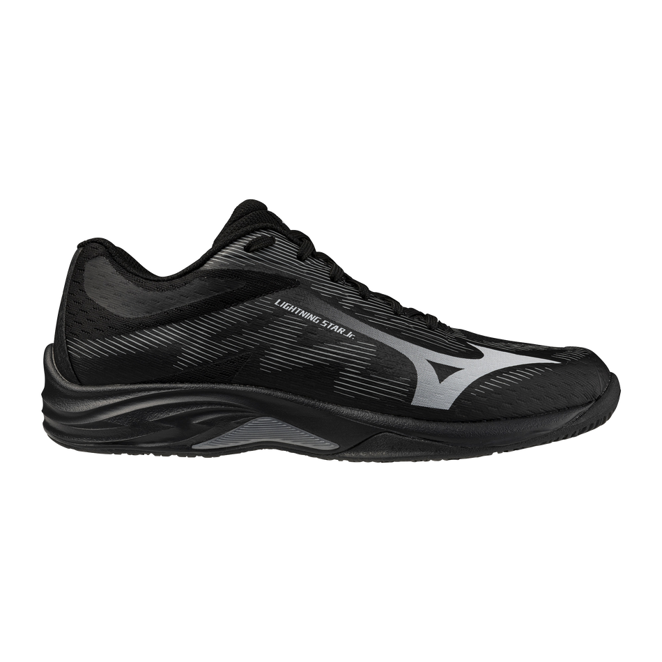 Mizuno LIGHTNING STAR Jr. Black/white/ultimate Gray