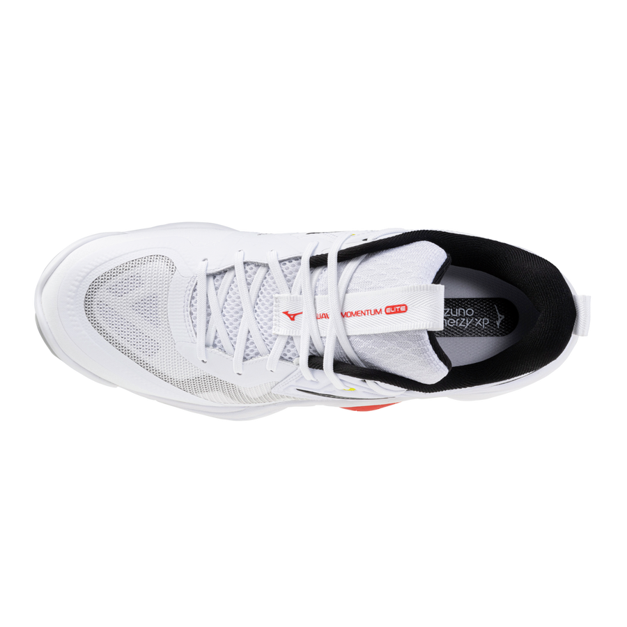 Mizuno WAVE MOMENTUM ELITE White/Black/Fiery Red