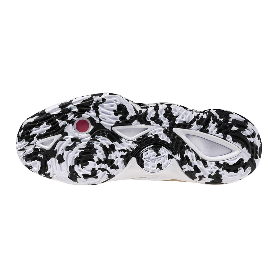 Mizuno WAVE MOMENTUM ELITE White/Black/GE Gold