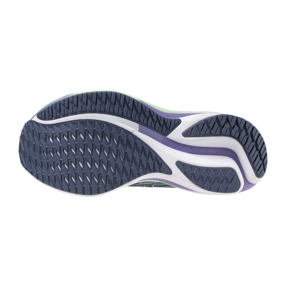 Mizuno WAVE RIDER 28 Citadel/White/Neo Mint