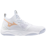 Mizuno WAVE MOMENTUM 3 MID White/NavyPeony/PeachParfait