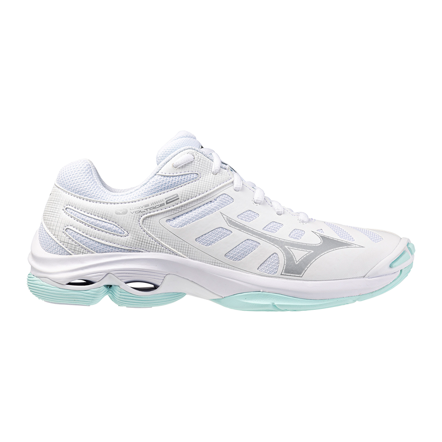 Mizuno WAVE VOLTAGE 2 White/Blue Tint