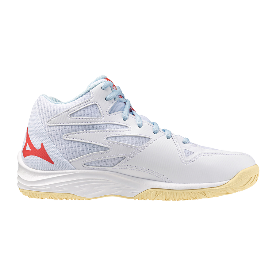 Mizuno THUNDER BLADE Z MID White/Calypso Coral/Pale Banana