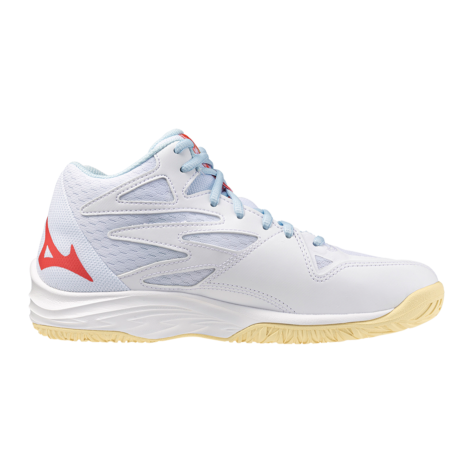 Mizuno THUNDER BLADE Z MID White/Calypso Coral/Pale Banana