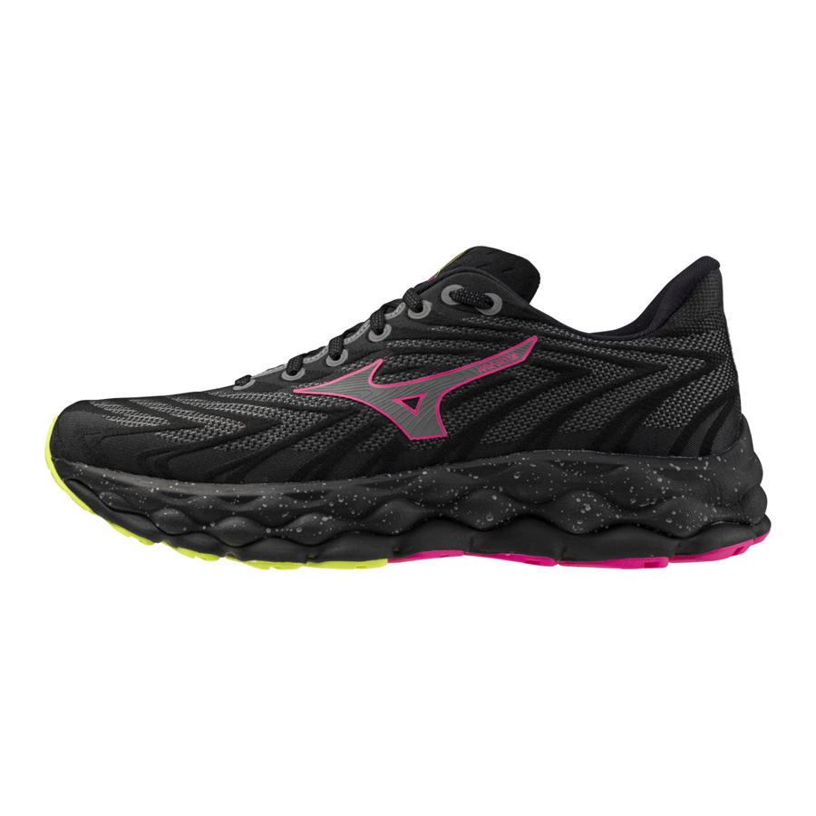 Mizuno WAVE SKY 8 Black/silver/pink tetra