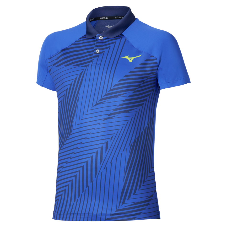Mizuno Short Sleeve Polo(M) Dazzling Blue