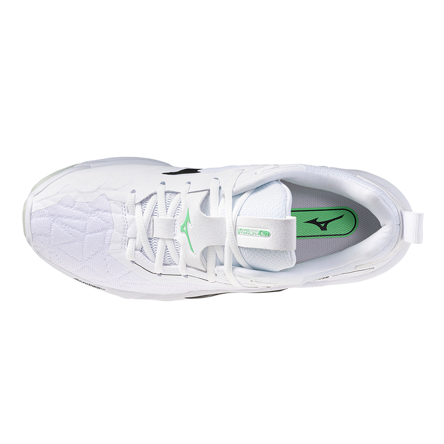 Mizuno WAVE STEALTH NEO 2 White/Black/Frozen Emerald