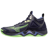 Mizuno WAVE MOMENTUM 3 MID EBlue/TechnGreen/Iolite