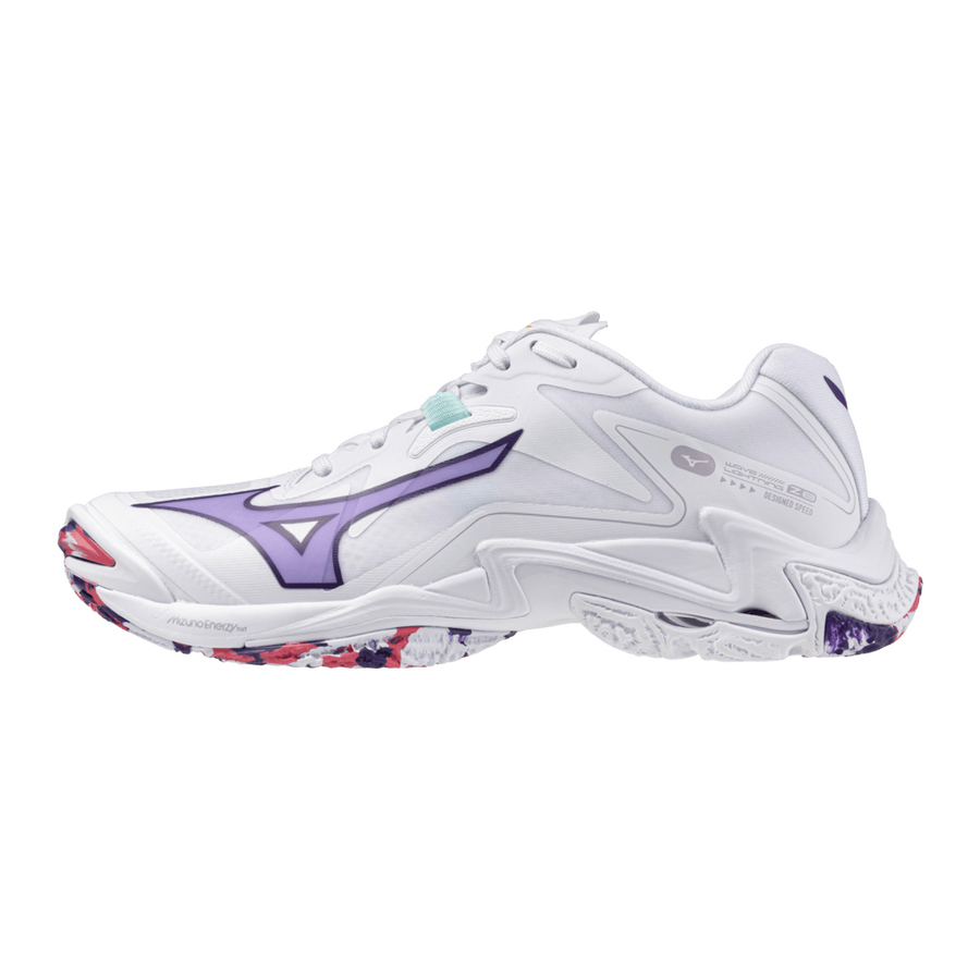 Mizuno WAVE LIGHTNING Z8 White/VioletIndigo/CamelliaRos
