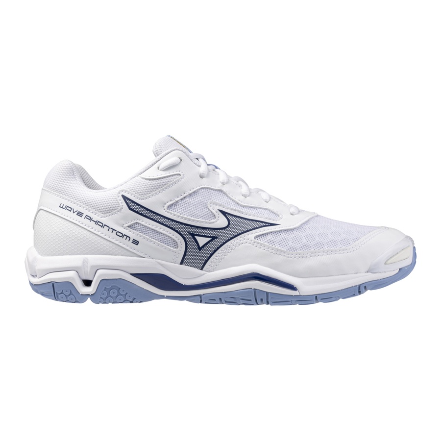 Mizuno WAVE PHANTOM 3 White/BellwetherBlue/BelAirBlu