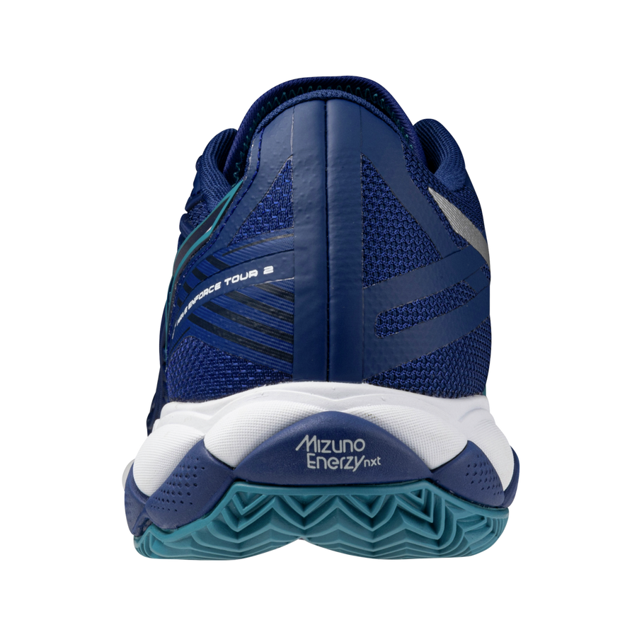 Mizuno WAVE ENFORCE TOUR 2 CC Bellwether blue/white/fjord blue