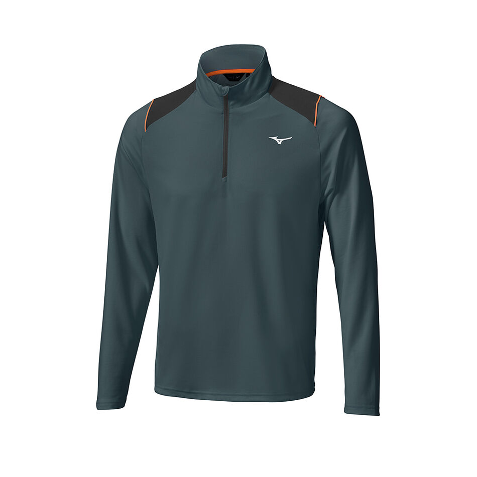 Mizuno Breath thermo Elite 1/4 Zip Navy