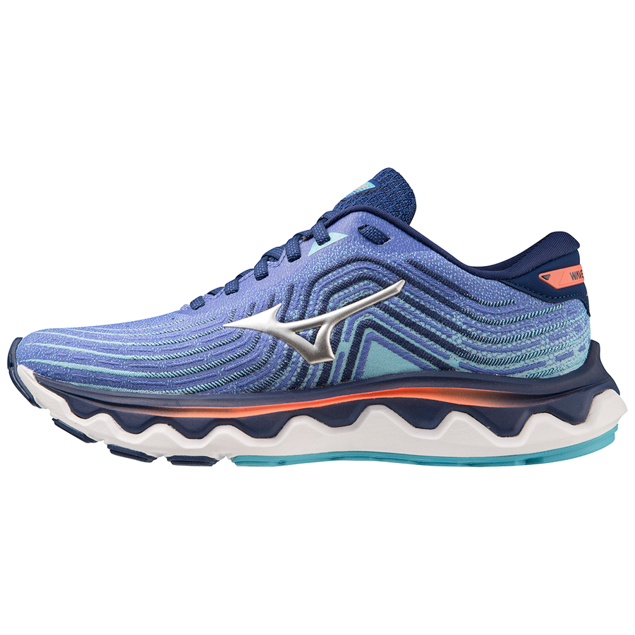 Mizuno Wave Horizon 6 DazzlingBlu/Slvr/NeonFra