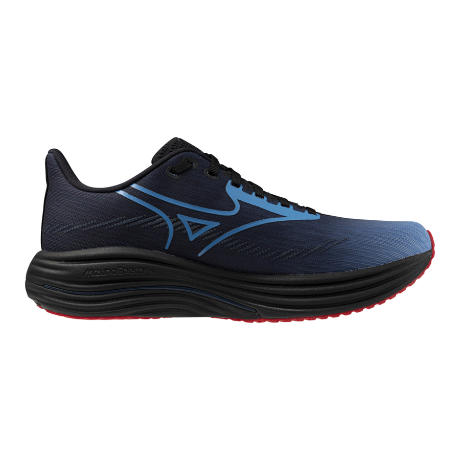 Mizuno WAVE RIDER 29 AMSTERDAM Black/All Aboard/High Risk Red