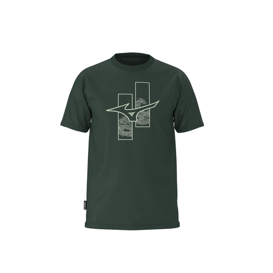 Mizuno Athleticwear runbird t-shirt Sycamore