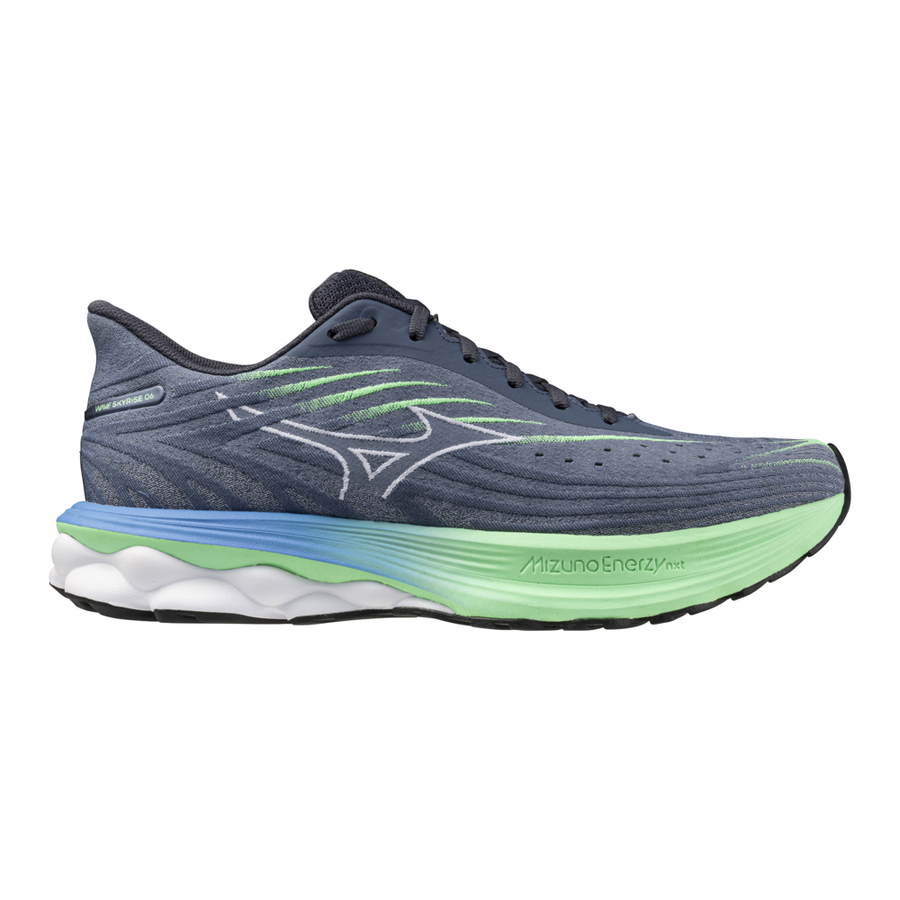 Mizuno WAVE SKYRISE 6 Vintage indigo/white/neo mint