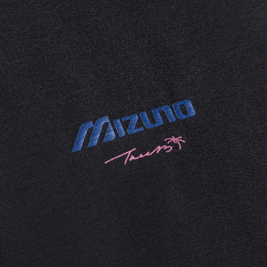 Mizuno Short Sleeve Back Graphic Tee Black