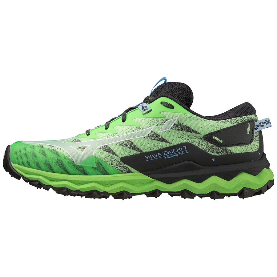 Wave Daichi 7 - Green | Trail Running Shoes | Mizuno Belgium