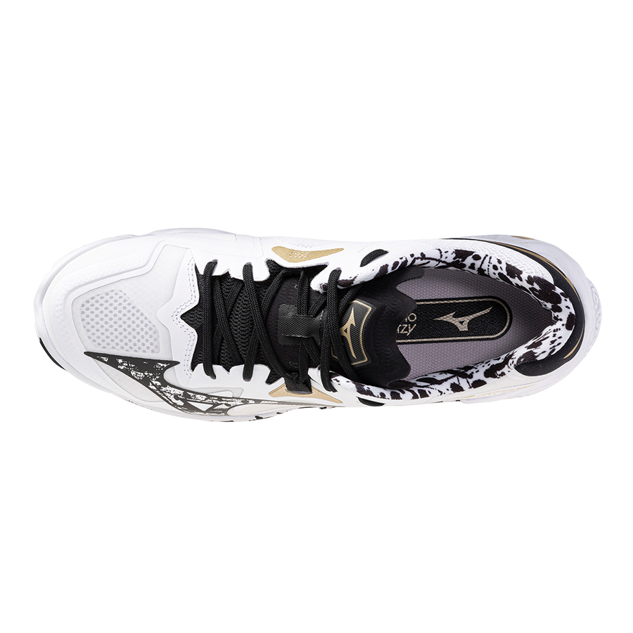 Mizuno WAVE LIGHTNING Z8 White/Black/GE Gold