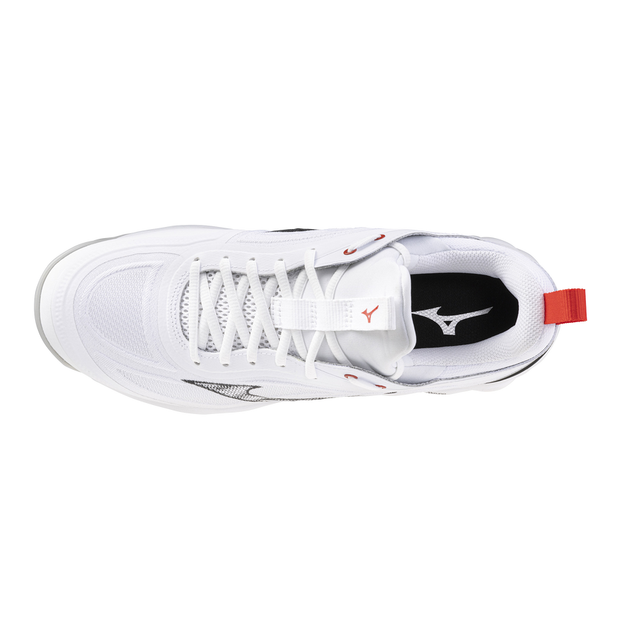 Mizuno WAVE LUMINOUS 3 White/Black/Fiery Red