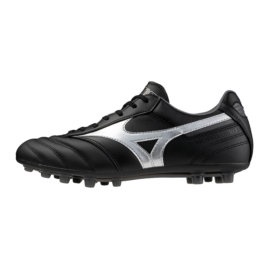 Mizuno MORELIA II PRO AG Black/galaxy silver/dark shadow