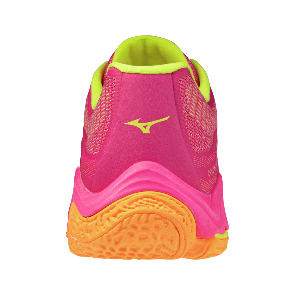 Mizuno WAVE LIGHTNING ELITE Pink Tetra/Fortune Yellow/Light Orange