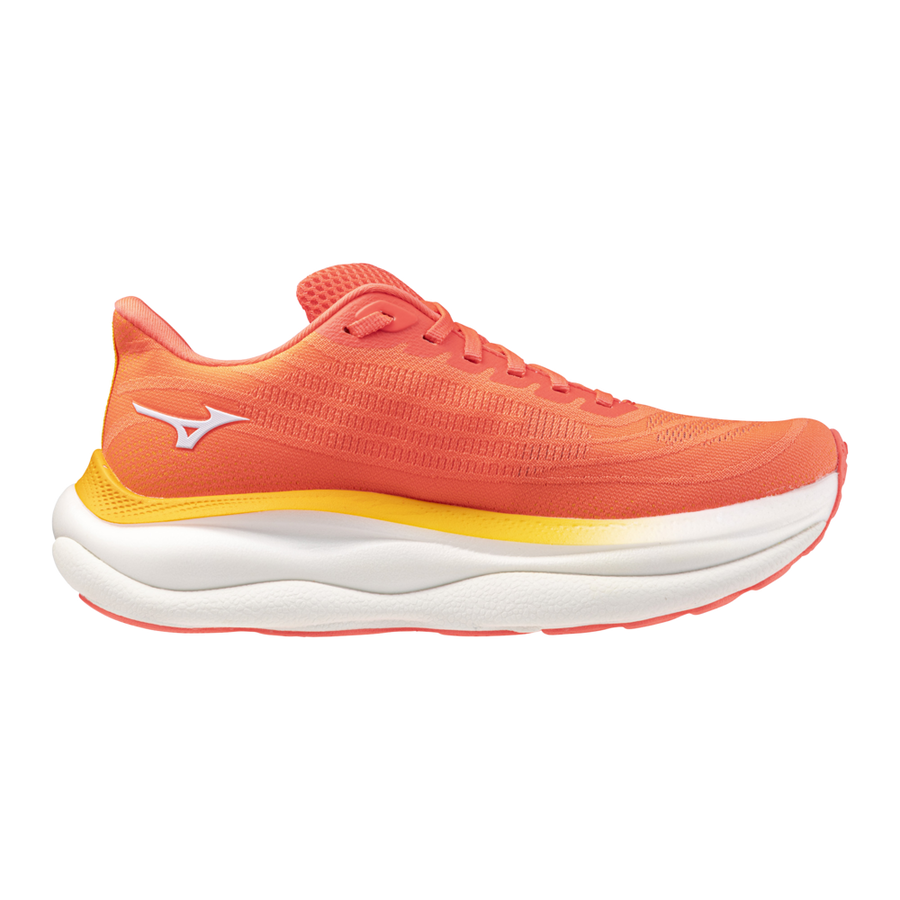 Mizuno WAVE SKY 9 Striking Coral/BaseballWhite/C