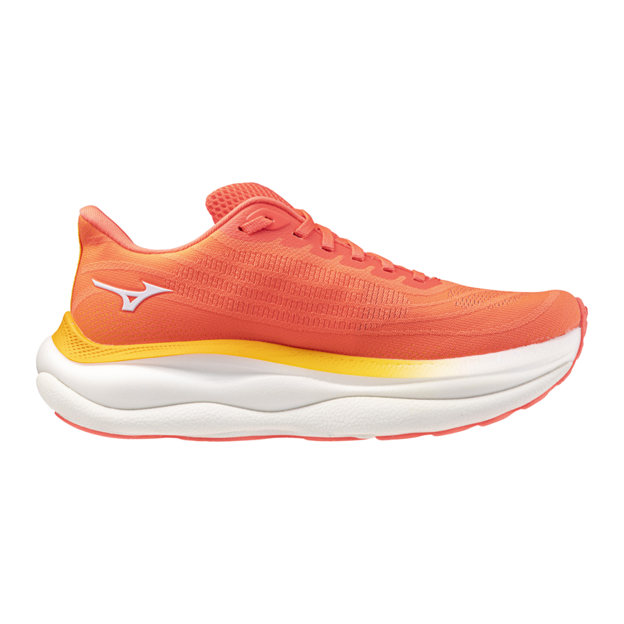 Mizuno WAVE SKY 9 Striking Coral/BaseballWhite/C