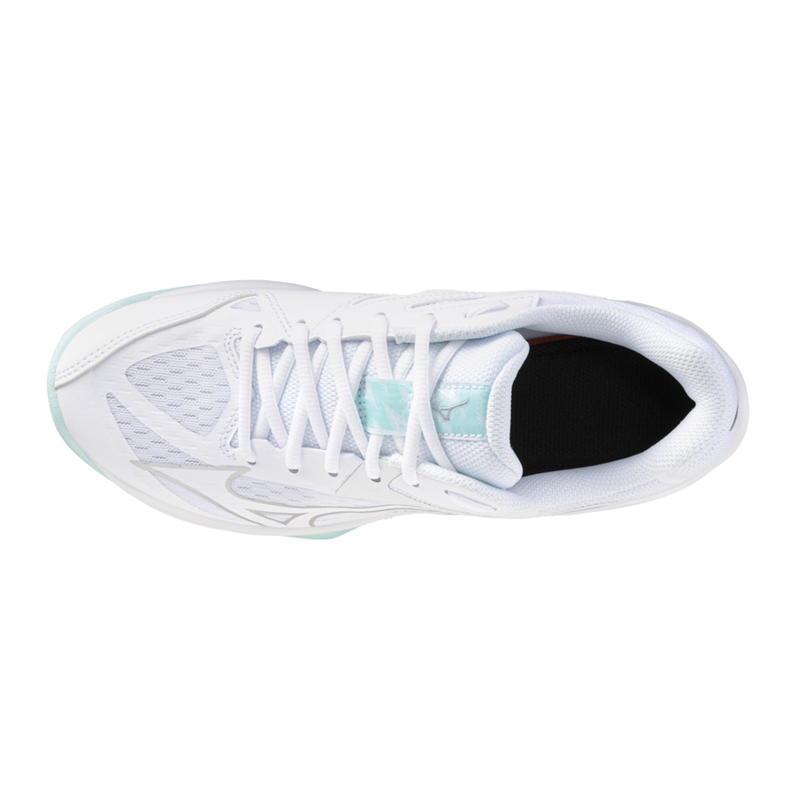 Mizuno LIGHTNING STAR Z7 Jr White/Blue Tint