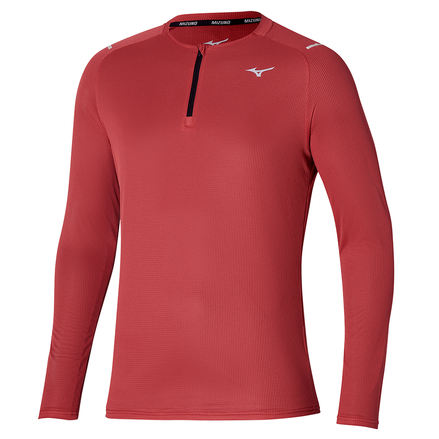 Mizuno DRYAEROFLOW LS HZ Mineral Red
