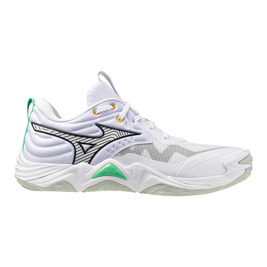 Mizuno WAVE MOMENTUM ELITE White/Black/Frozen Emerald