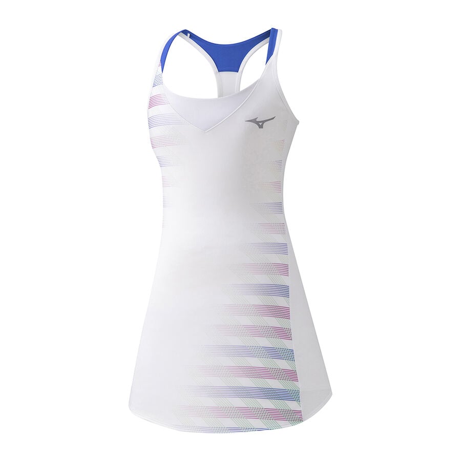 Mizuno Printed Dress White