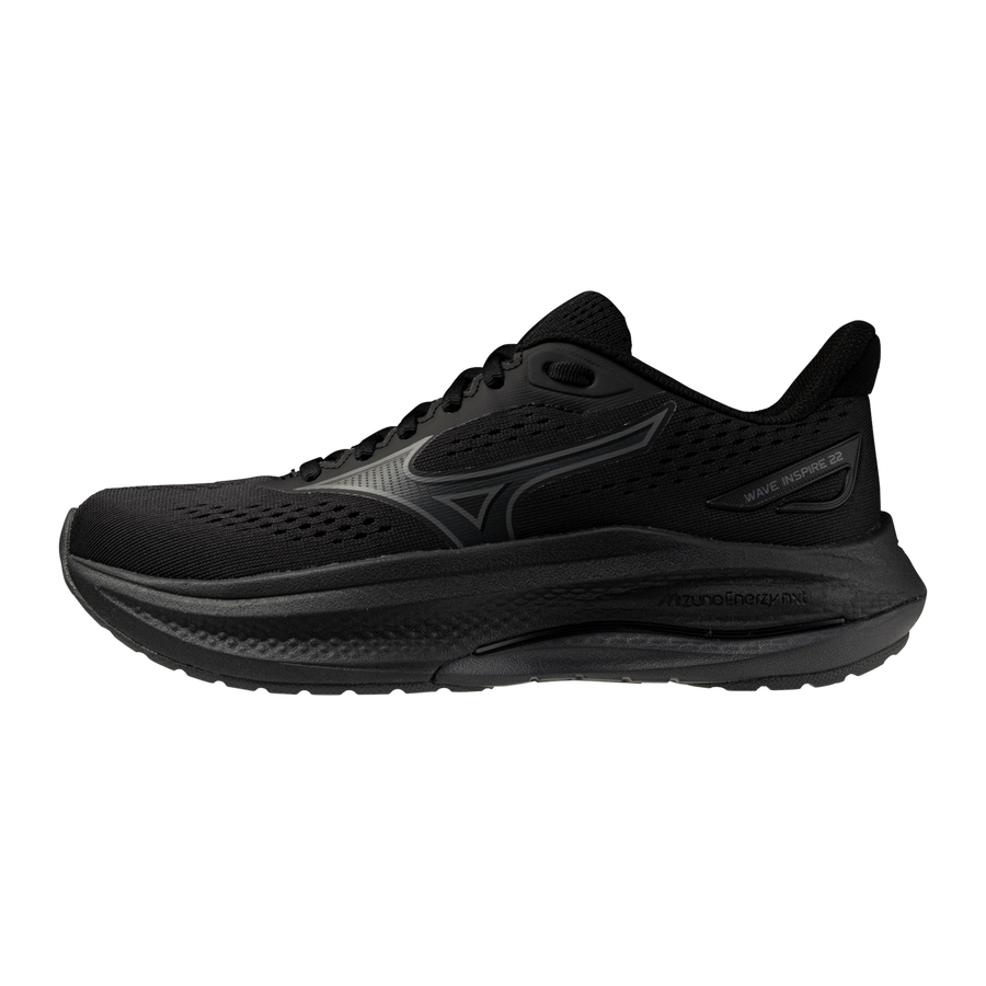 Mizuno WAVE INSPIRE 22 Black/Black Sand/Black