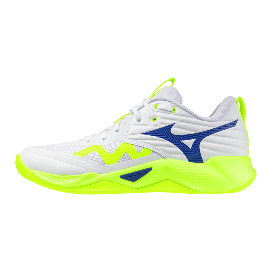 Mizuno WAVE MOMENTUM PRO White/Lightning Yellow/Dazzlin