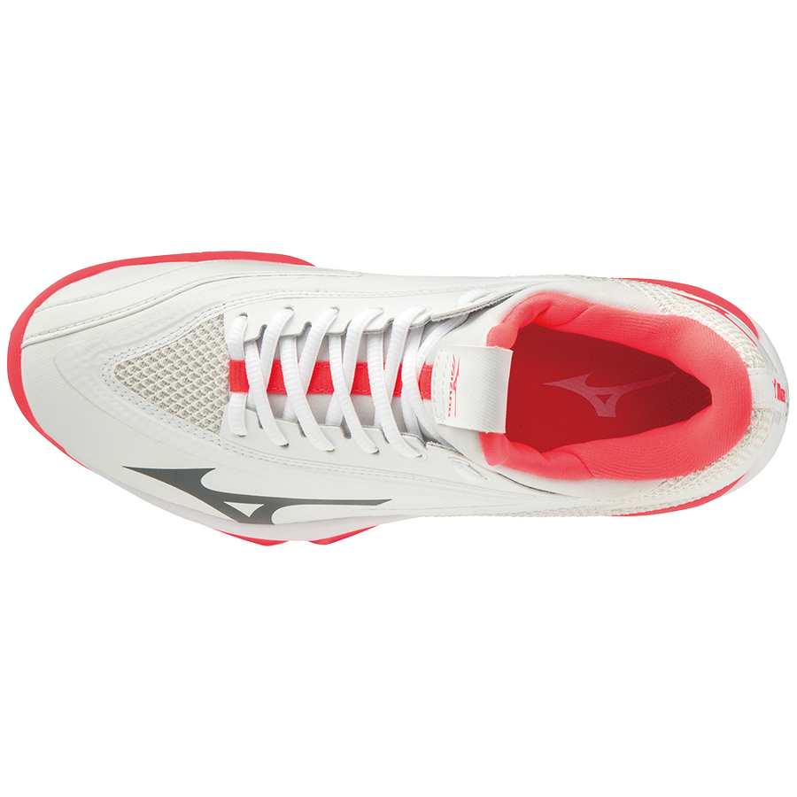Mizuno WAVE IMPULSE CC White/DShadow/FieryCoral