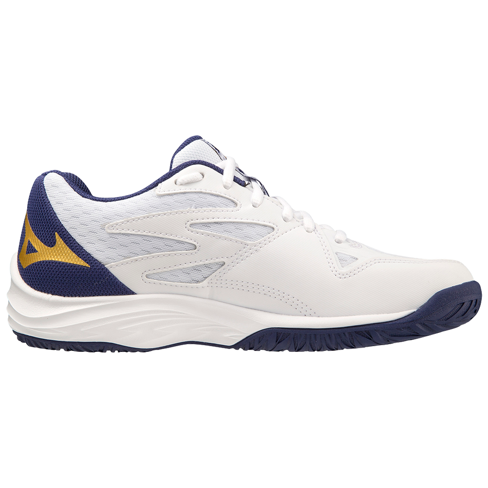 Mizuno LIGHTNING STAR Z7 Jr Whte/BRibbon/MP Gold