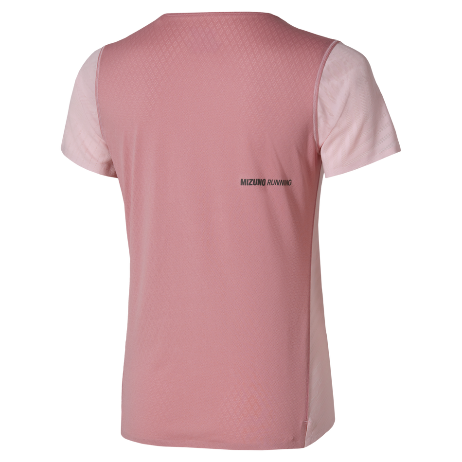 Mizuno Tech Light Short Sleeve Tee(W) Rose Elegance