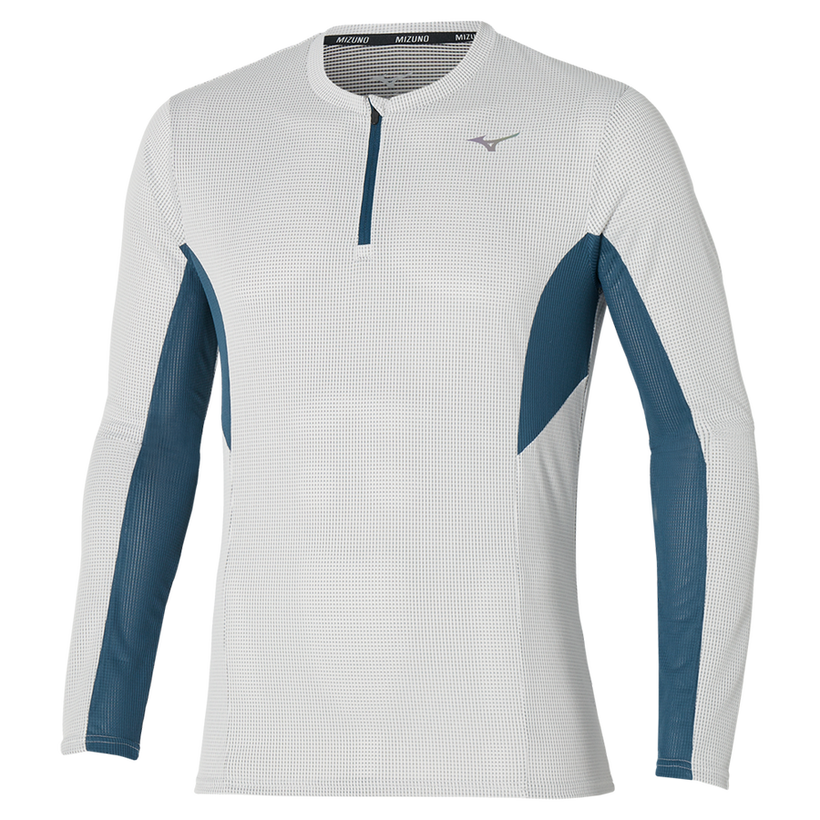 Mizuno DRYAEROFLOW LONGSLEEVE   Nimbus cloud